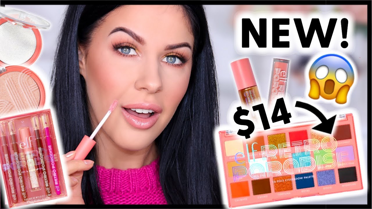 NEW ELF MAKEUP TESTED!! FIRST IMPRESSIONS & REVIEW!!
