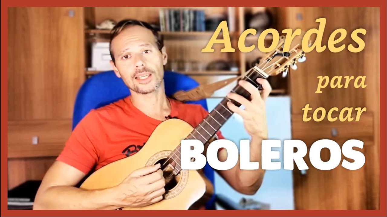 ☑️ Aprende acordes para tocar BOLERO 💃🌹