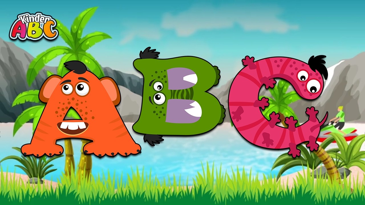 Phonics Song for Toddlers - ABC Song - ABC Alphabet Song for Children - ABC Phonics Song - KinderABC