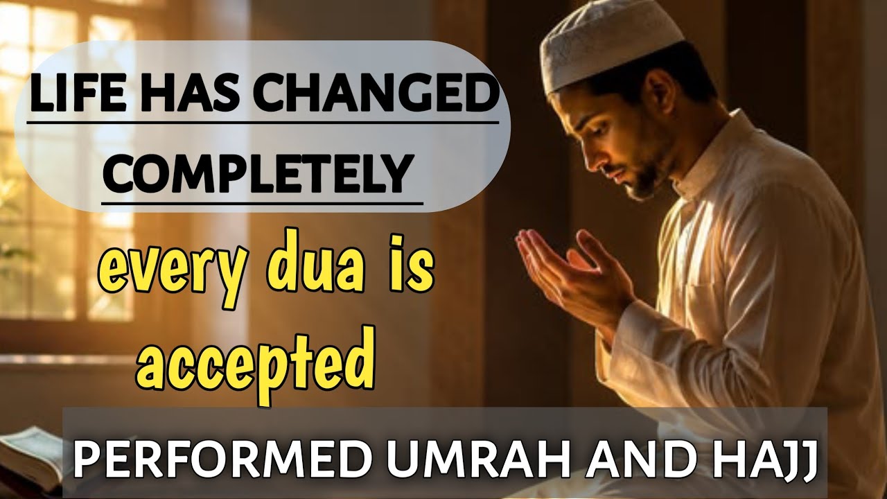 One word amal and went for umrah and hajj, miracle story 