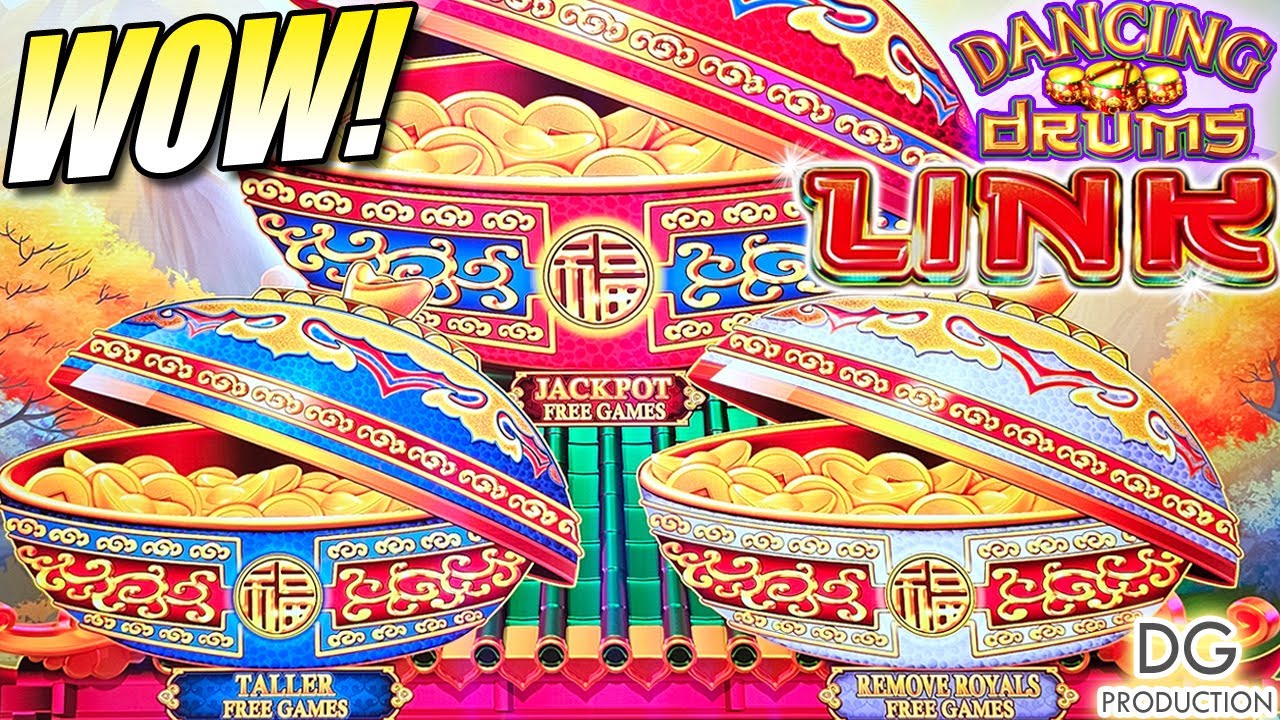 🚨NEW🚨 DANCING DRUMS🥁LINK TRIPLE POTS MULTIPLIERS BIG WIN SLOT MACHINE (L&W) LAS VEGAS G2E 2024