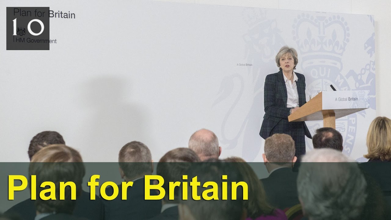 Plan For Britain: Prime Minister's speech on Brexit negotiating objectives