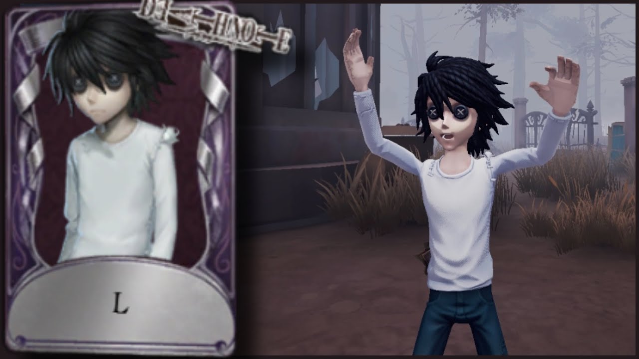 Identity V | Prisoner 'L' A-Tier Costume Gameplay! | Death Note Crossover Event