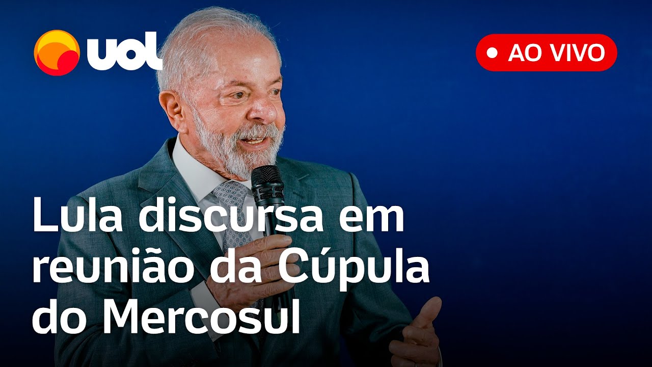 Lula discursa em reuni&atilde;o da C&uacute;pula do Mercosul em Foz do Igua&ccedil;u, no Paran&aacute;; assista ao vivo