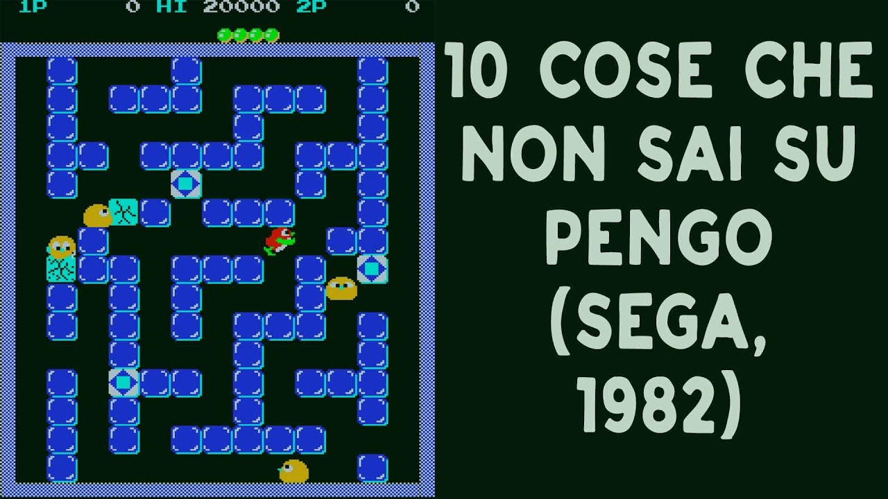10 THINGS YOU DIDN'T KNOW ABOUT PENGO 1982 ARCADE VIDEOGAME SEGA HISTORY AND TRIVIA - THE 80s DAT...