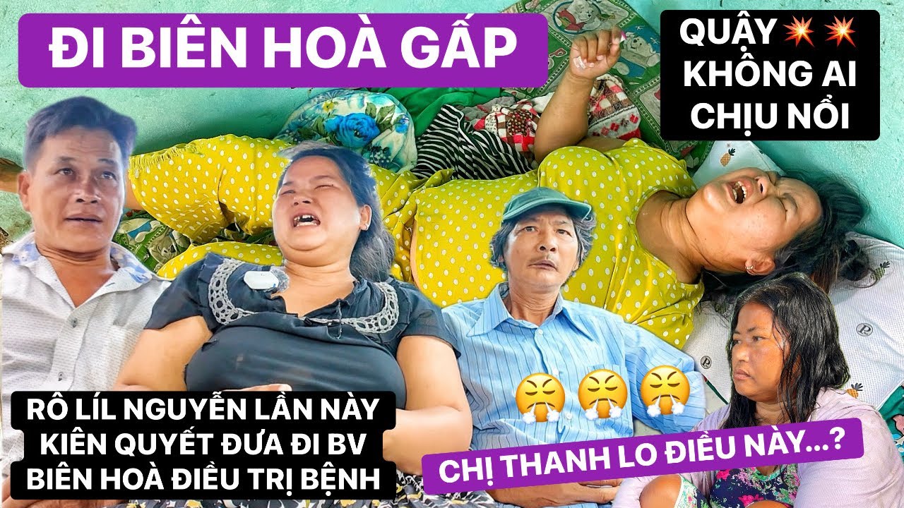 Hết chịu nổi! R&ocirc; L&iacute;l Nguyễn ki&ecirc;n quyết đưa Hương đi bệnh viện Bi&ecirc;n H&ograve;&agrave;, chịThanh lo sợ điều n&agrave;y...?