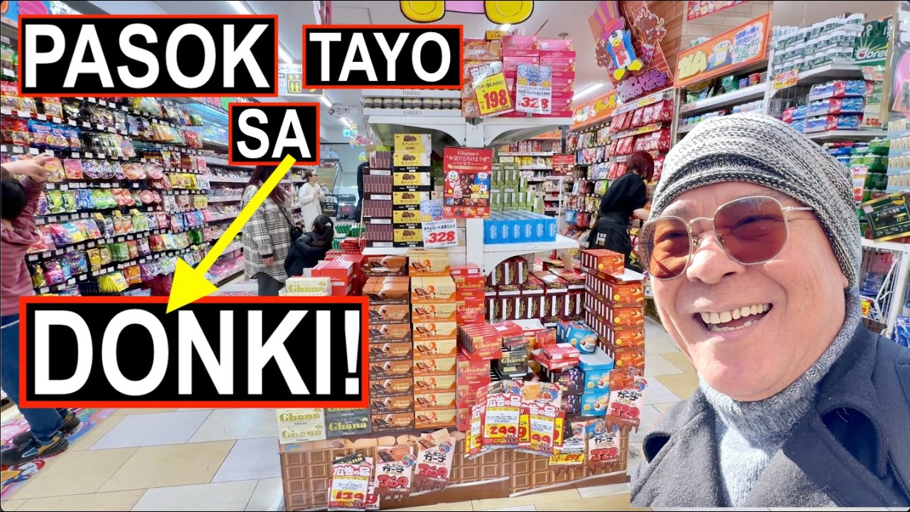 PASOK tayo sa SIKAT na DONKI! 🇯🇵😄👍 Ang BRIP at BRA na KENDI and MORE! Plus BERTDEY ni MEKENI!
