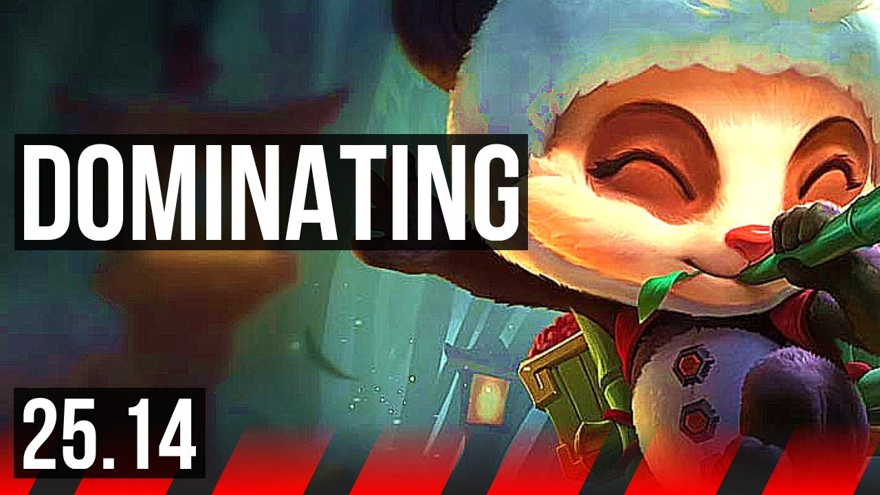 TEEMO vs SION (TOP) | Comeback, Dominating | NA Grandmaster | 25.14