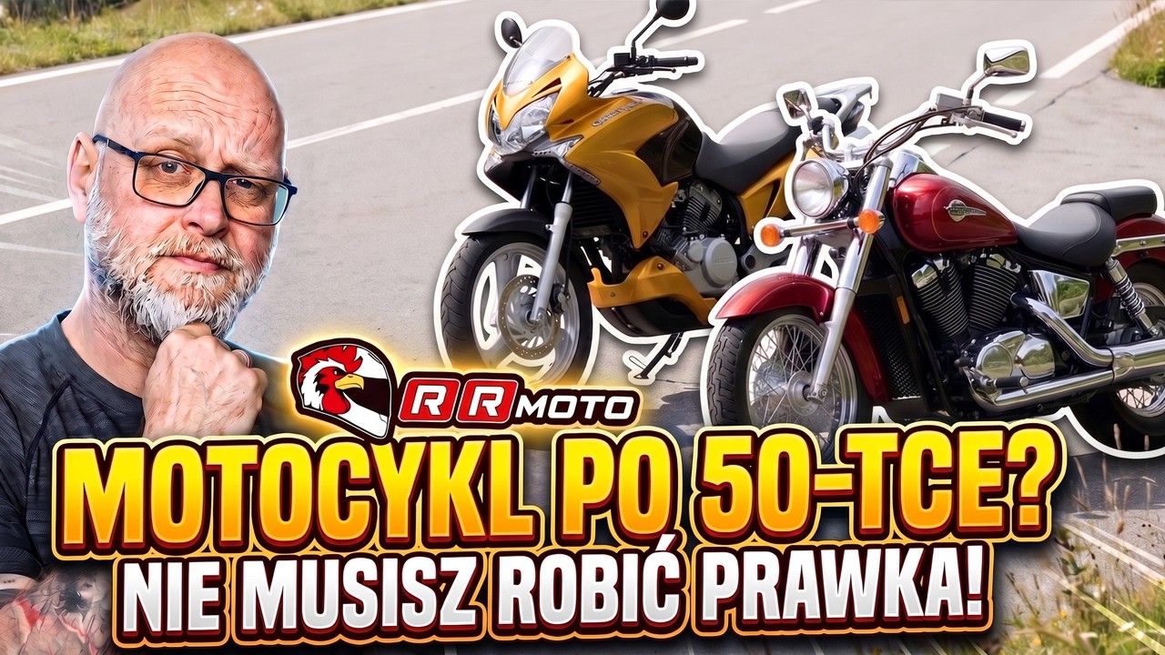 Masz 50+ i chcesz jeździć motocyklem? Oto 7 dobrych 125-ek bez prawka!
