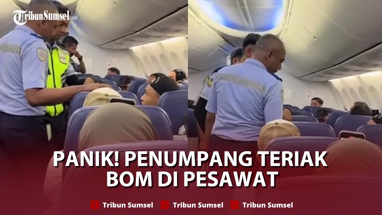 🔴Viral Video Penumpang Lion Air Ngamuk saat Penerbangan Terlambat, Teriak Ada Bom di Pesawat