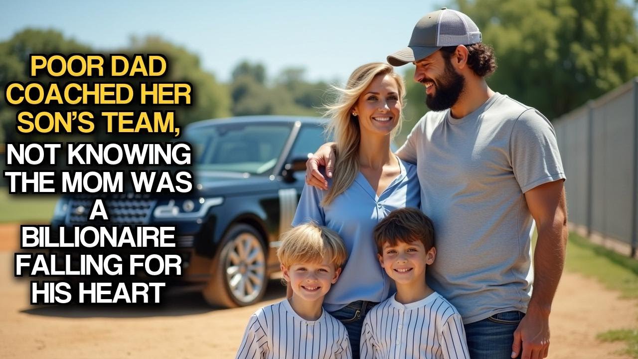 Poor Dad Coached Her Son’s Team, Not Knowing The Mom Was A Billionaire Falling For His Heart