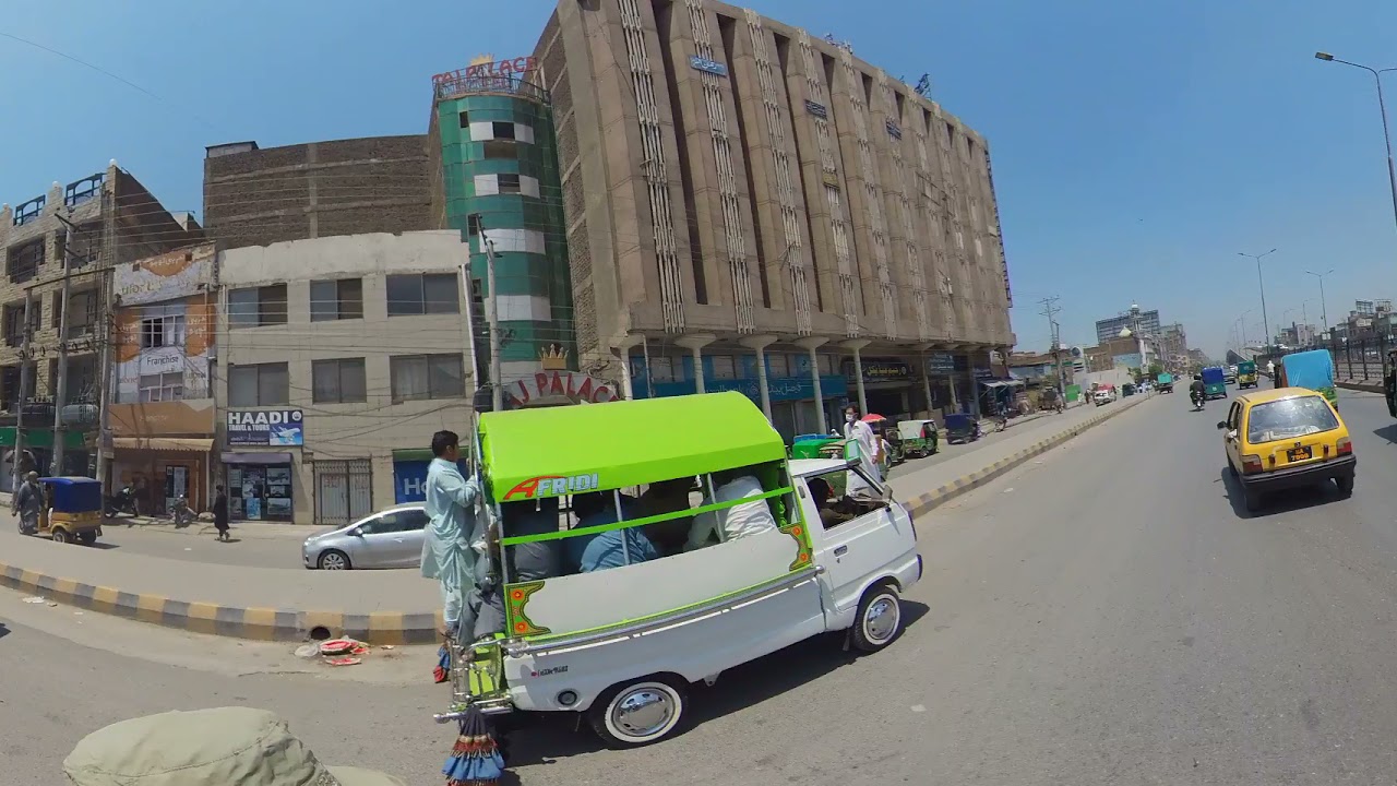 Drive in Peshawar GT road