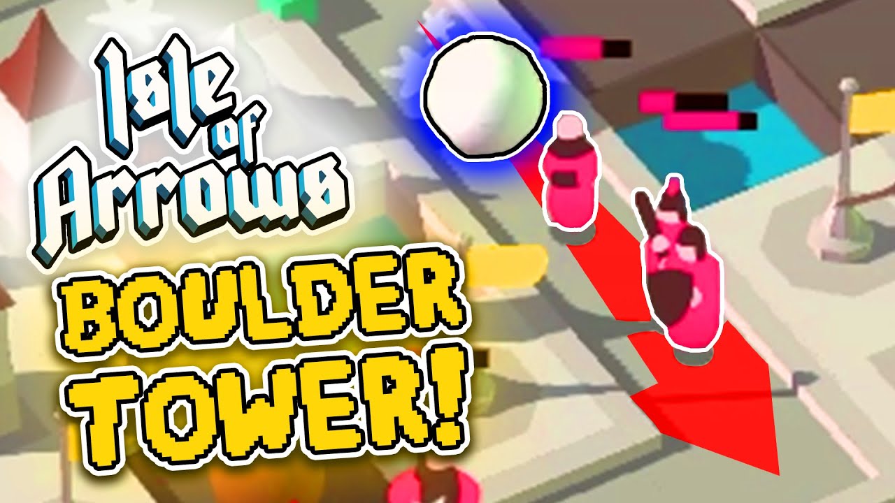 This Boulder Tower is SUPER Satisfying! (Isle of Arrows)