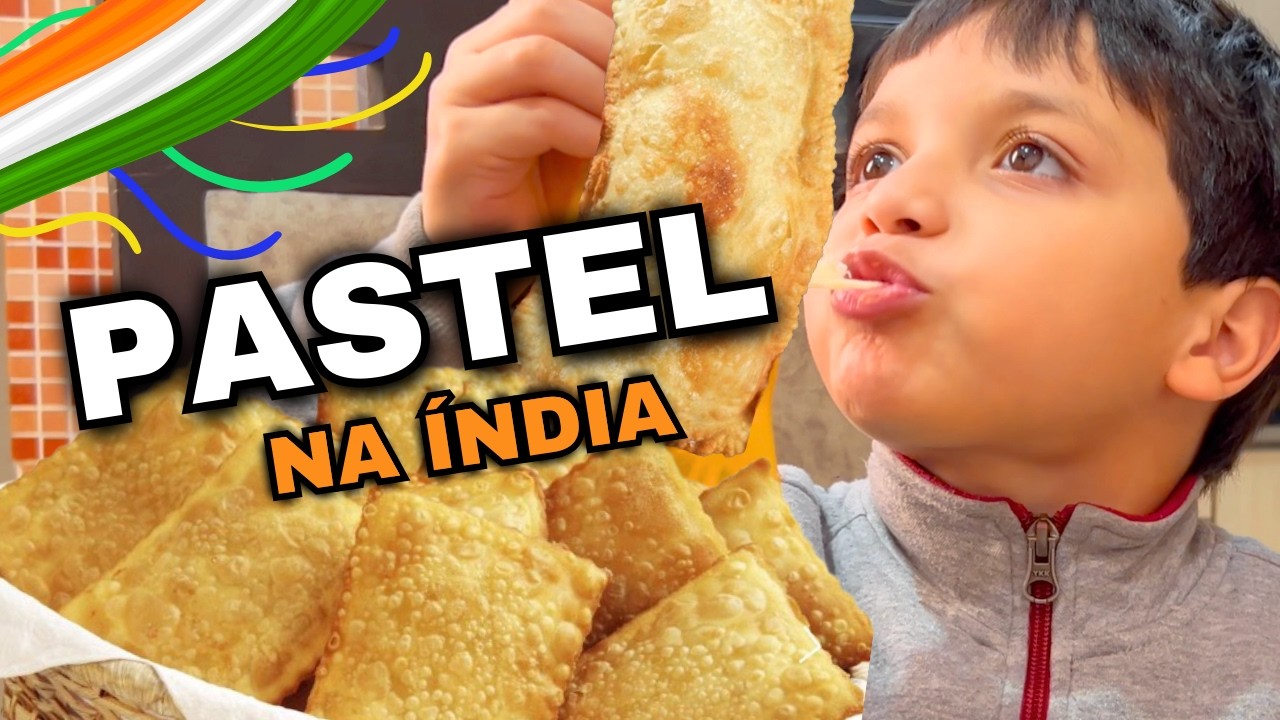 Minha Família Indiana Provou PASTEL pela 1ª vez… 😱🇮🇳 Será que Gostaram ou Odiaram?