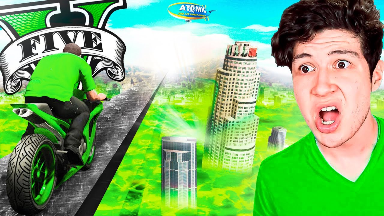 CRUZANDO el PUENTE más PELIGROSO de GTA 5! ☢️🧪 (Mods)