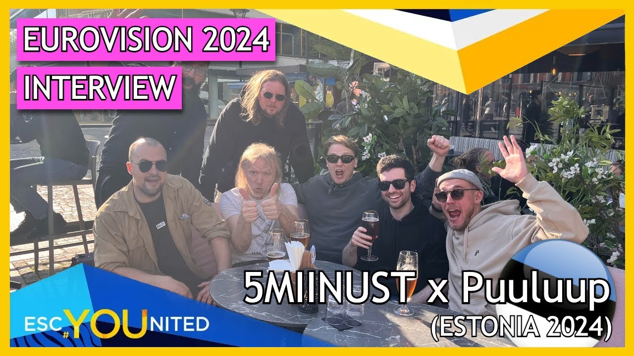 Eurovision 2024 | ESCUnited Interview with 5MIINUST x Puuluup (Estonia)