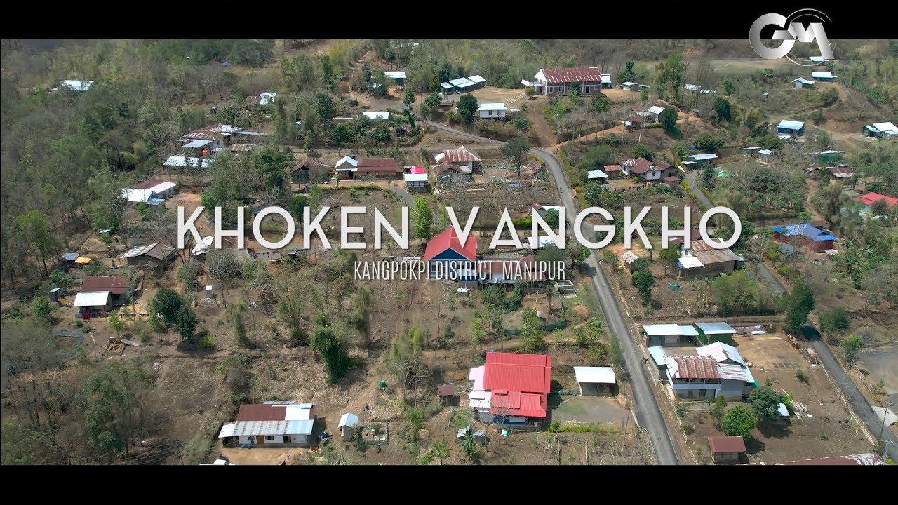 KHOKEN VANGKHO (Aerial View) | Kangpokpi District, Manipur | 02/04/2023 (Palm Sunday)