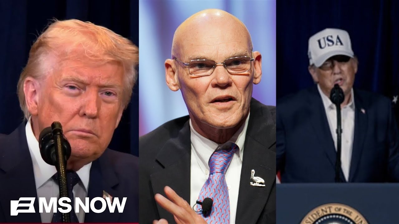 Unpopular POTUS, unpopular war — and Trump's SURRENDER in Iran will be even worse: James Carville