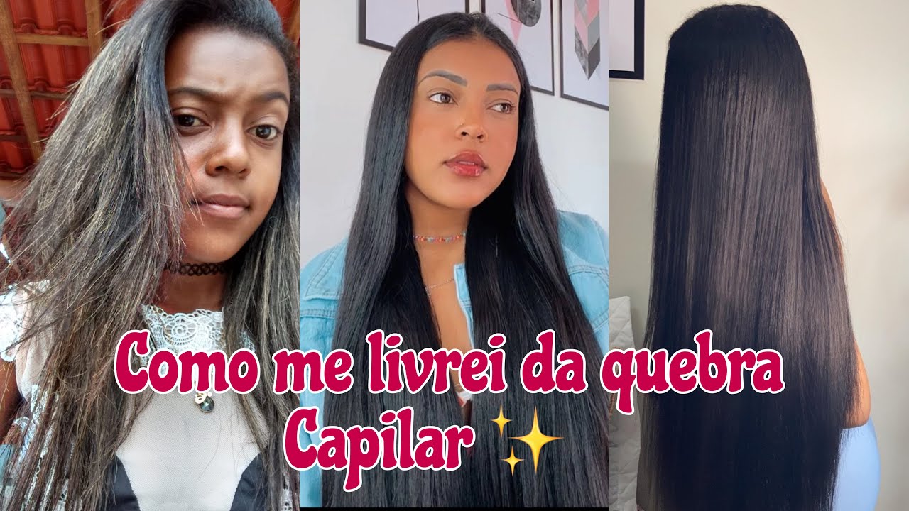 APRENDA COMO ACABAR COM A QUEBRA DO SEU CABELO / dicas para parar a com a quebra capilar ✨