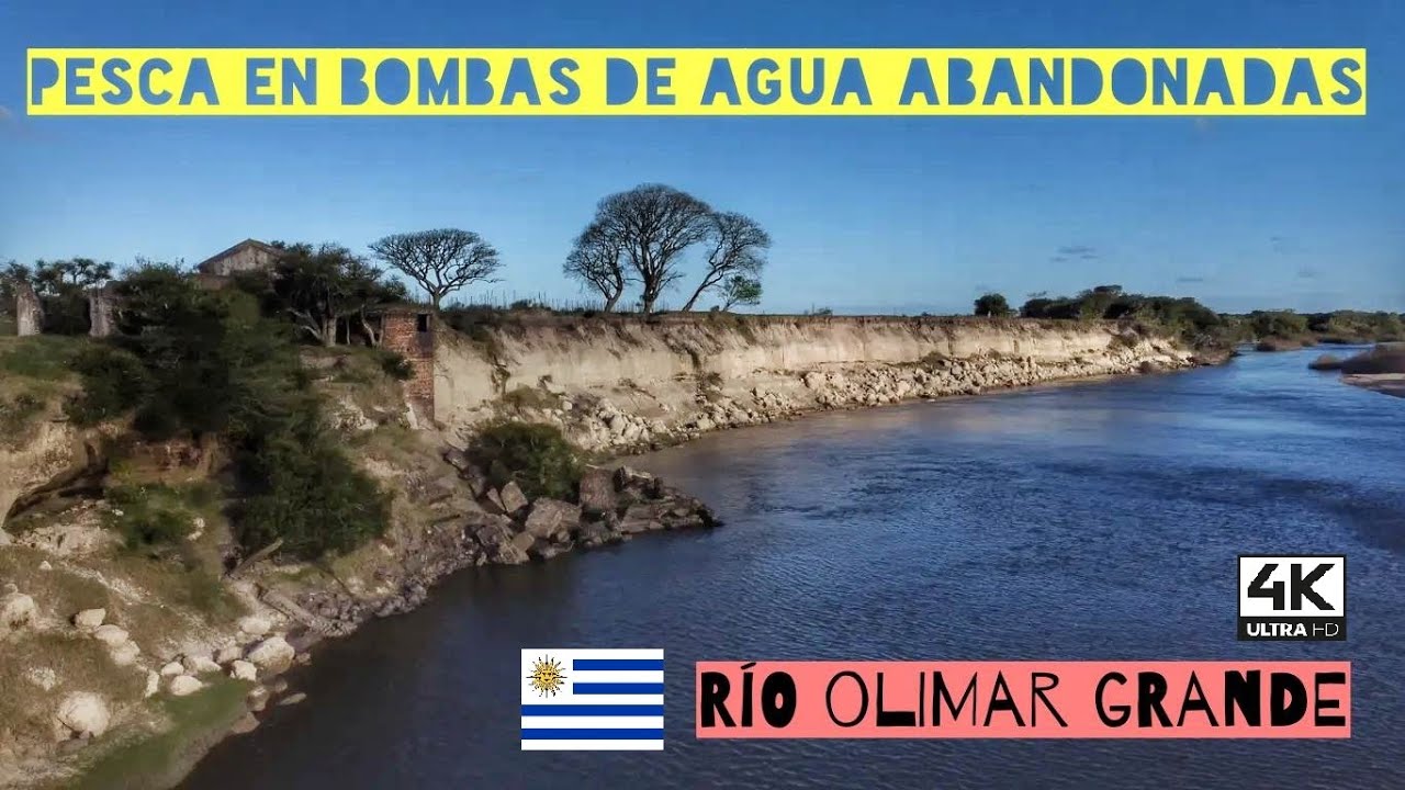 Pesca en BOMBAS DE AGUA ABANDONADAS - RÍO OLIMAR GRANDE - TREINTA Y TRES - URUGUAY