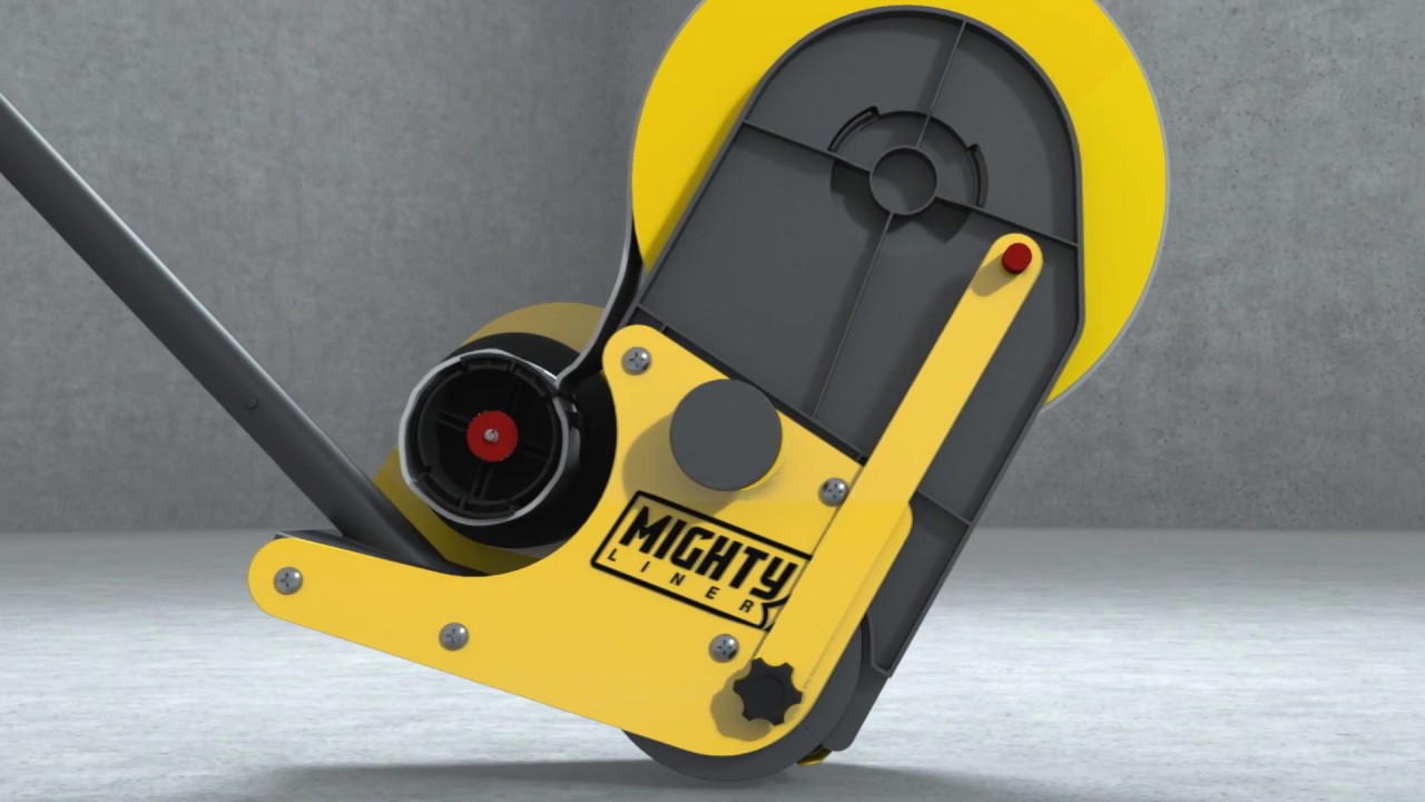 New Mighty Liner Floor Tape Applicator - The Mighty Change in Floor Marking