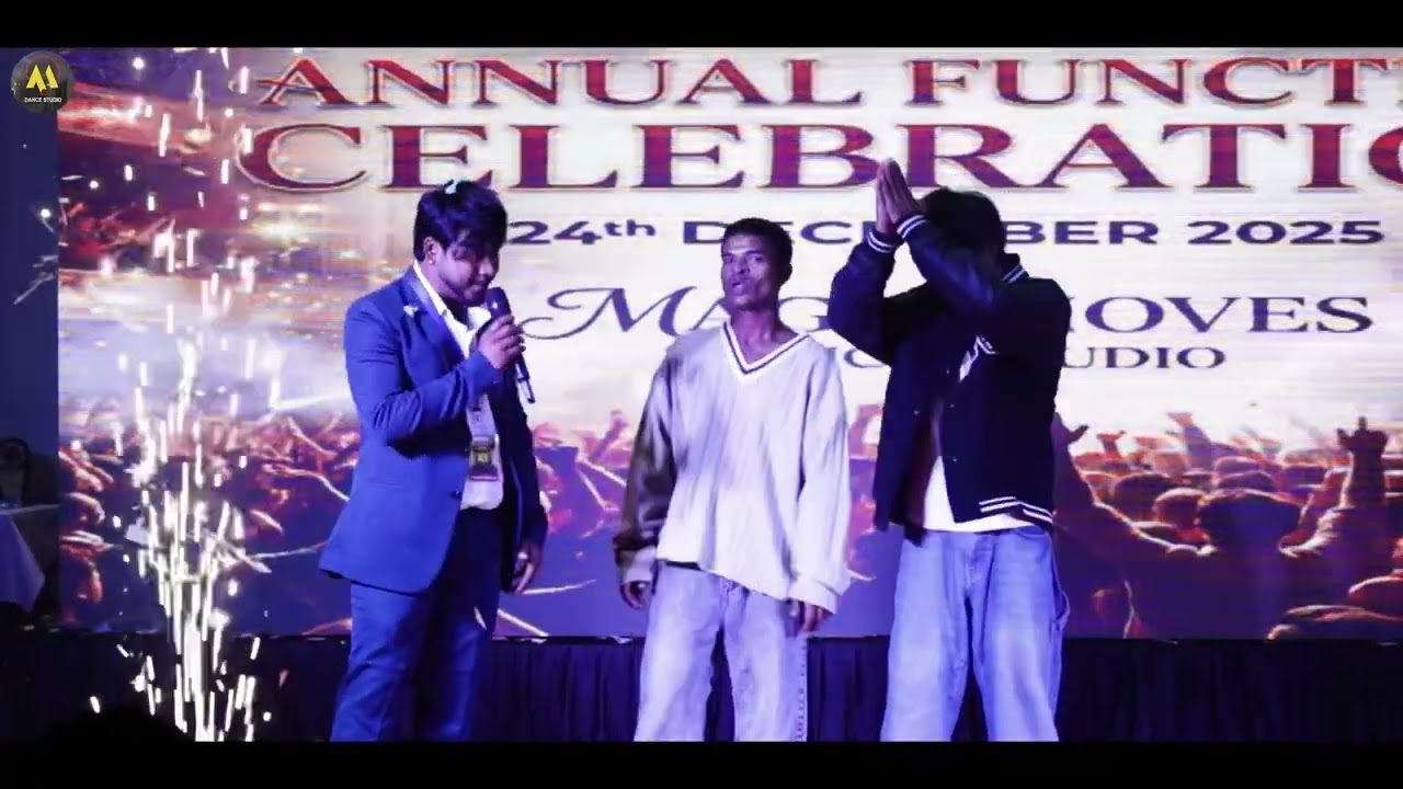 Raja and dheeraj performance | Magic Moves Annual Function | 