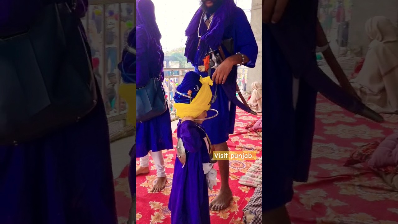Cute Nihang Singh || Khalsa || Sikh #shorts