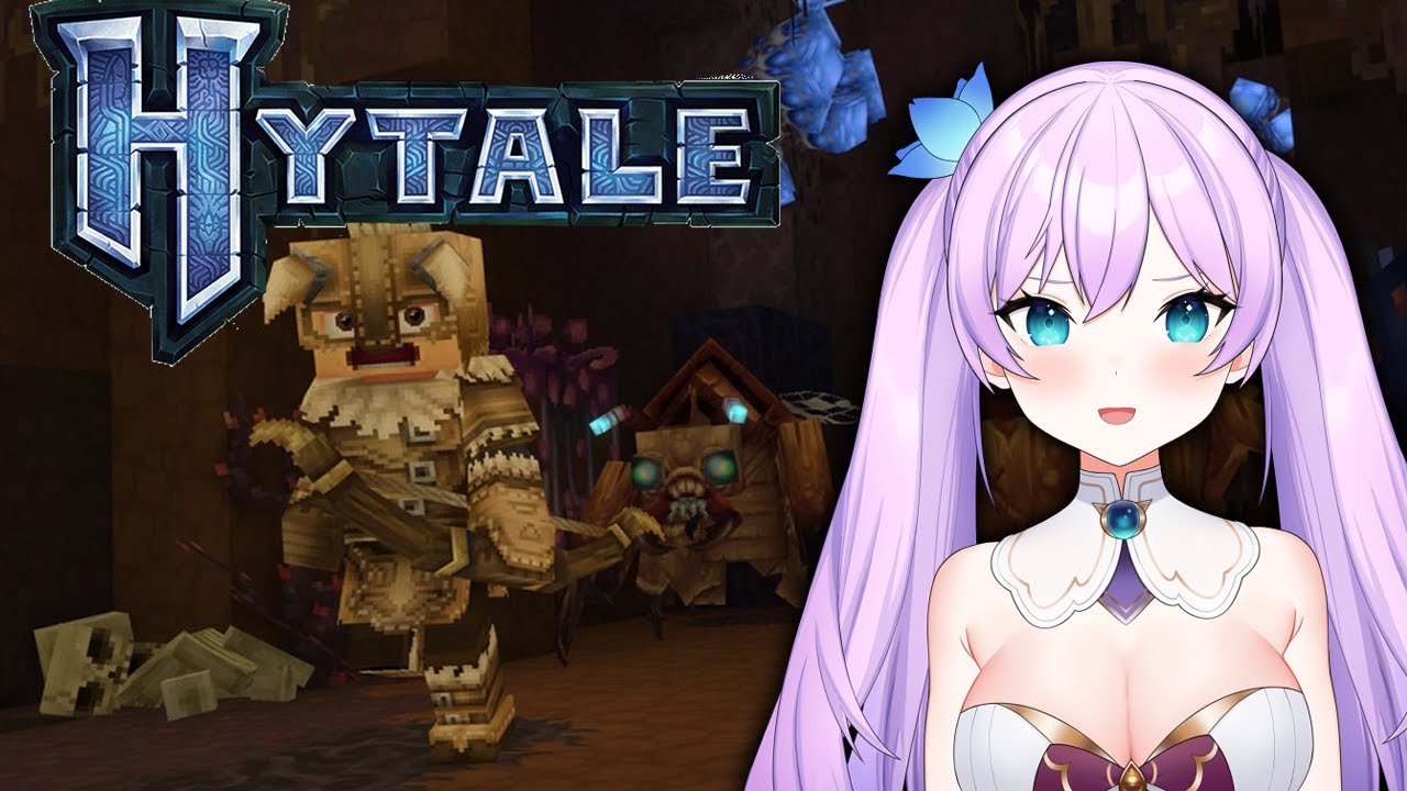 EXPLORANDO LAS CUEVAS DE HYTALE POR PRIMERA VEZ