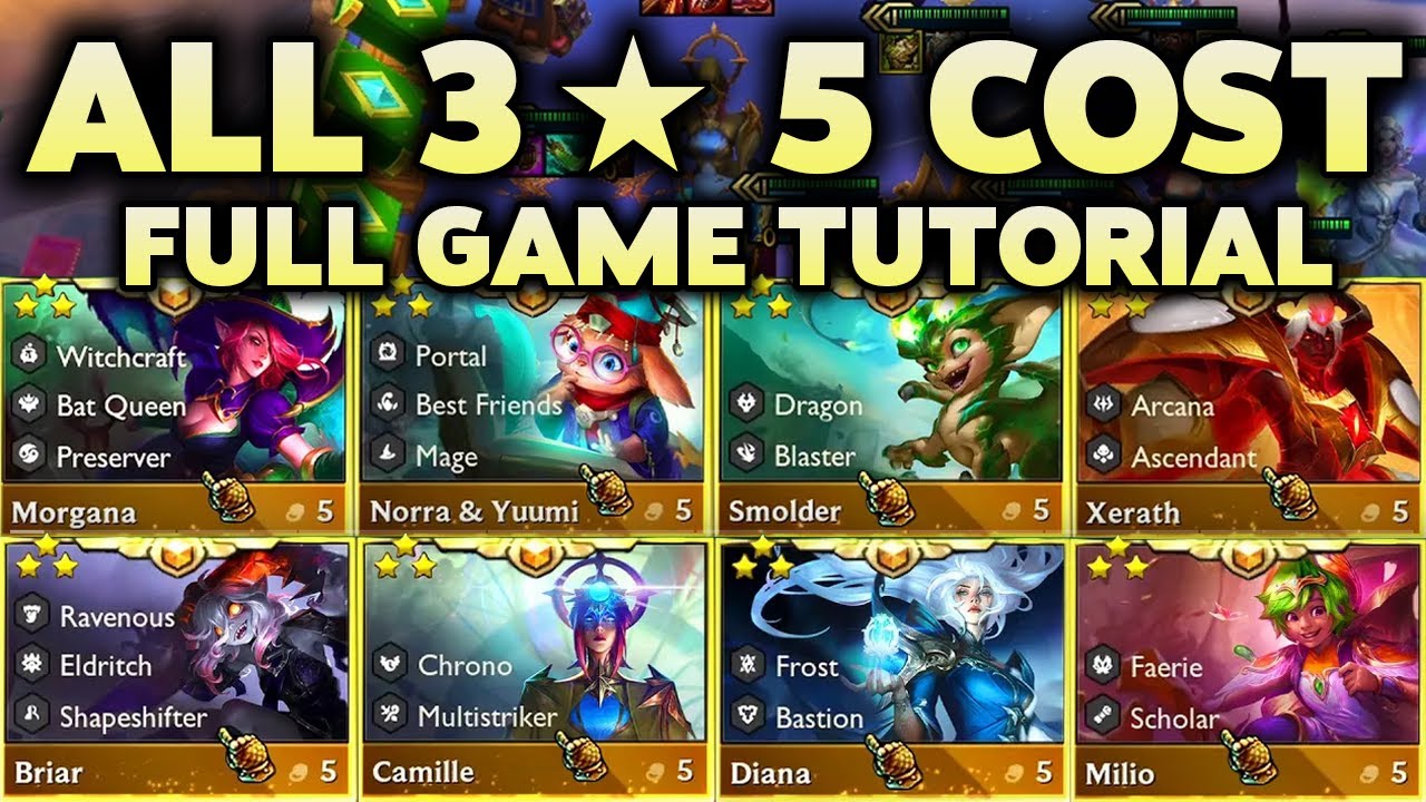 AVOIR TOUTES LES LÉGENDAIRES 3⭐- TFT Tocker's Trials