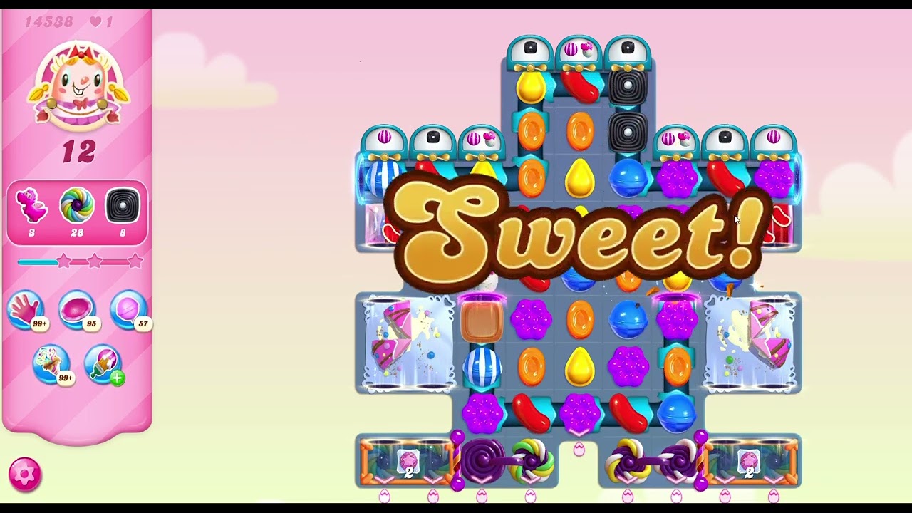 Candy Crush Saga Level 14538 - NO BOOSTERS