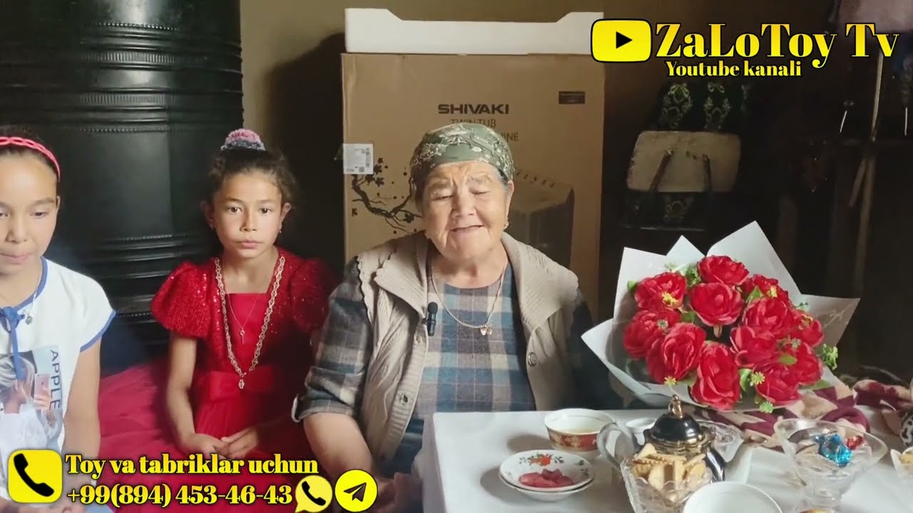 Kichik Guldursinda obunachimiz Qizlarini Tabrikladik Murojat uchun Tel 944514643