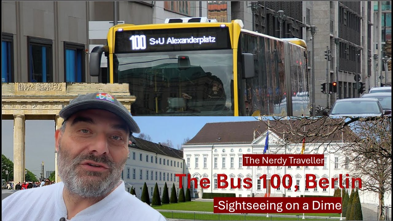 Советы по путешествию в Берлин — Берлинский автобус №100 — Достопримечательности за копейки #путе...