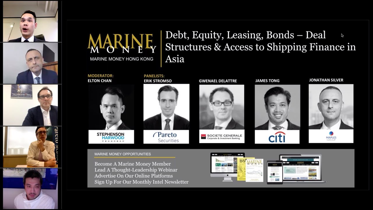 Deal Structures & Shipping Finance in Asia