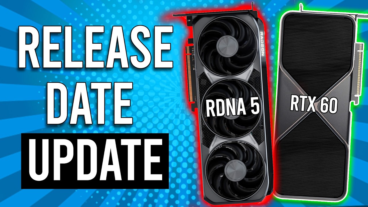Это меняет ВСЁ! ОБНОВЛЕНИЕ даты выхода RTX 60 и RDNA 5