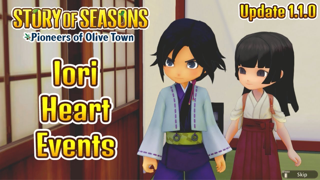 (Update 1.1.0) IORI Heart Events + Married & Family Life | Story of Seasons Pioneers of Olive Town