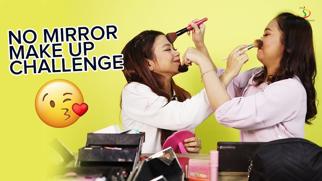 Selfi Rara No Mirror Make Up Challenge | #DangdutKepo