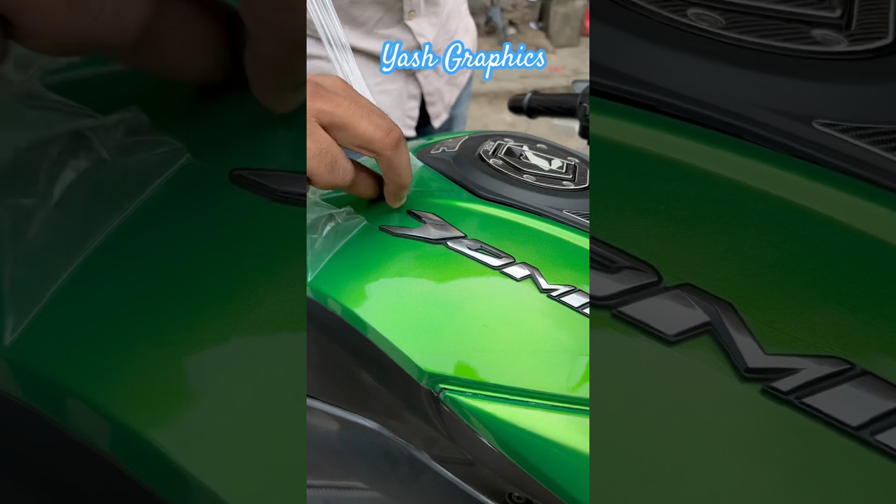 Dominar400 5dcarbon lamination #shorts #youtube #tranding #video #new #5d #dominar #2023 #viralvideo
