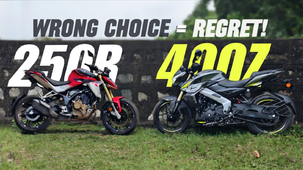 NS 400Z VS XTREME 250R — CITY BEHAVIOUR EXPLAINED! AJR7