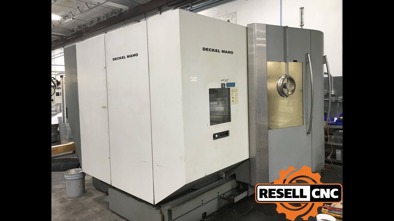 DMG Deckel Maho DMC60T (2004) 5 Axis, Universal Machining Center with Pallet Changer