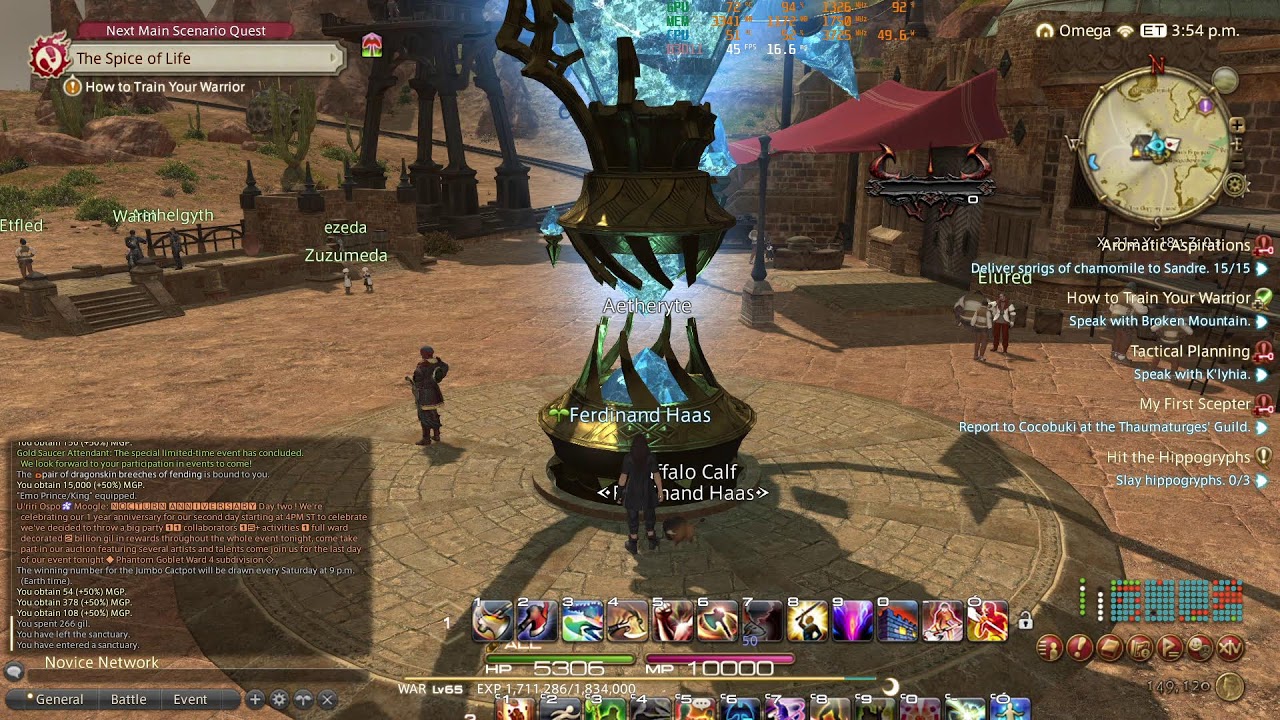 Ill weather friends Ishgard Rebellion Dravanian forelands Coerthas Foundation