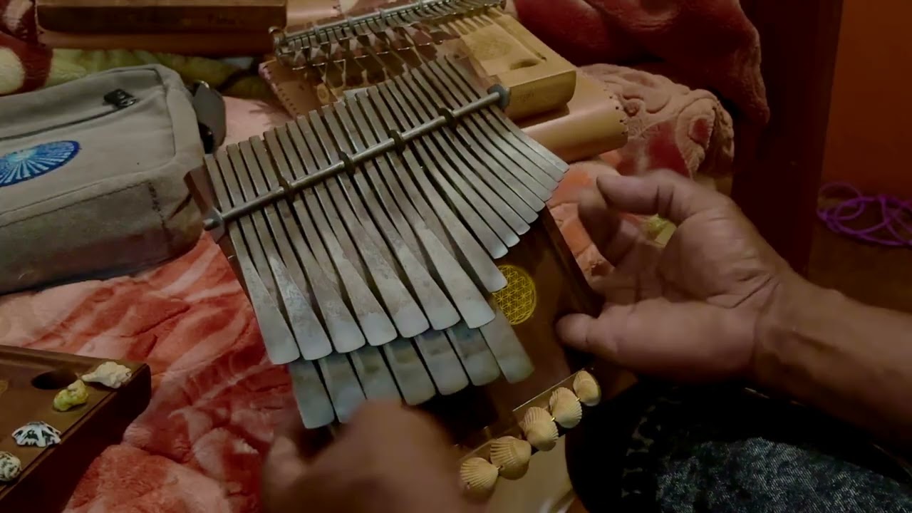 Jacob Mafuleni 'Shanje' Mbira Performance - Dindinyongwe Tuning (G#-ish Mavembe) by Sebastian Pott