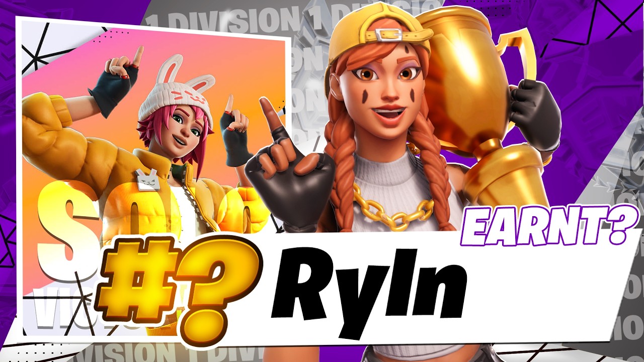 HOW I PLACED 2ND IN THE SOLO CASH CUP FINALS 🥈 | Ryln