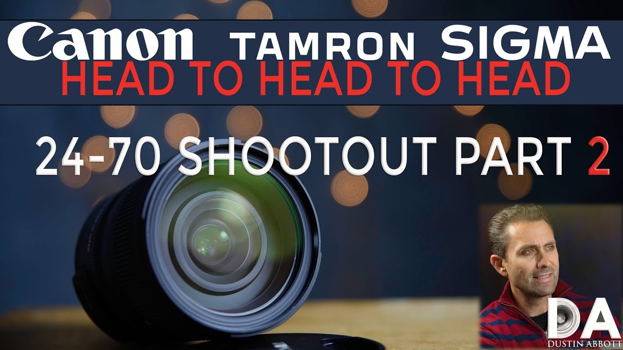 Canon vs Tamron vs Sigma | 24-70 Showdown | Part 2 | 4K