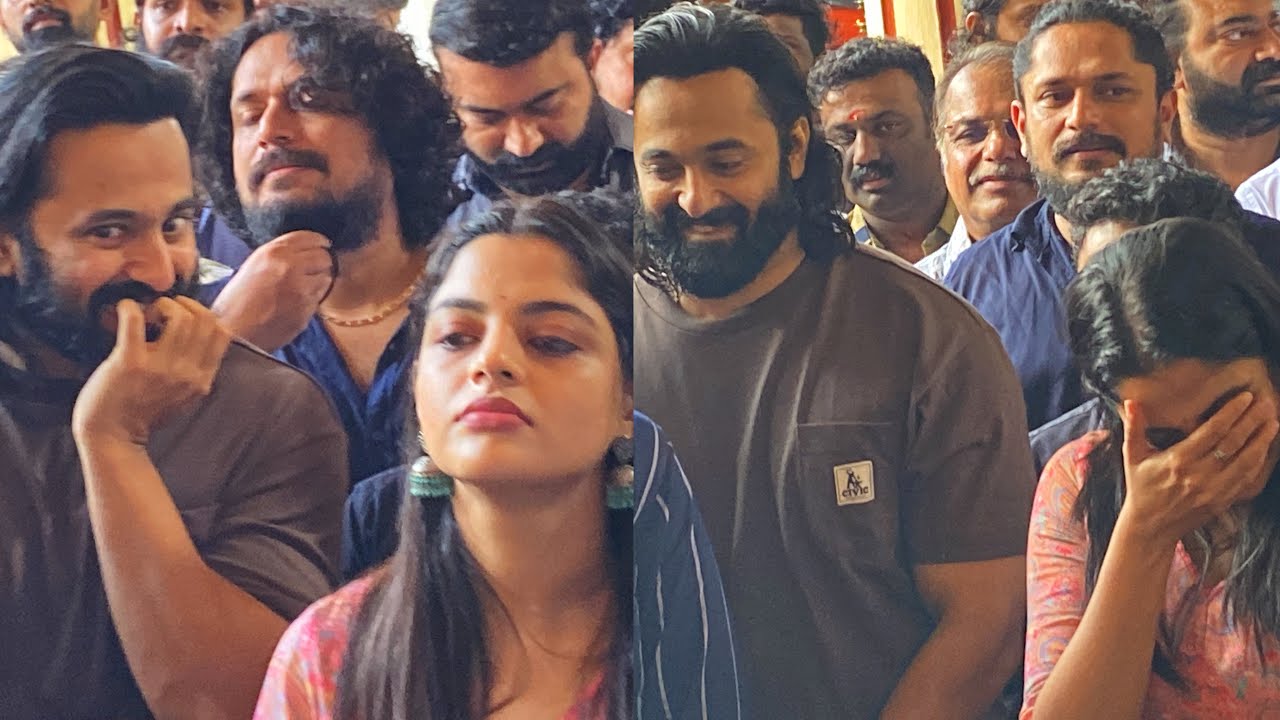 നടി നിഖിലയോട് കുറുമ്പ് കാട്ടി ഉണ്ണി മുകുന്ദൻ 😂😂 ; ഇരുവരും ഇത്ര കൂട്ടാണോ..😱 | Movie Pooja