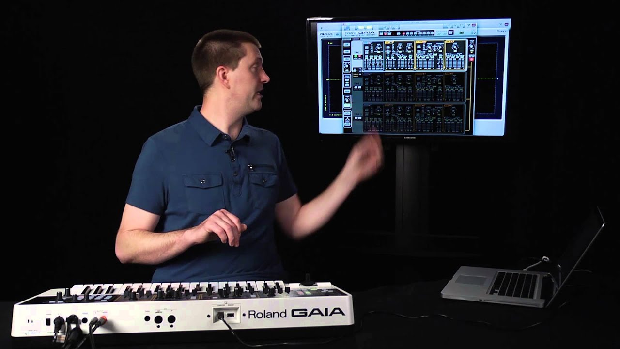Roland GAIA SH-01 - Intro/ setup
