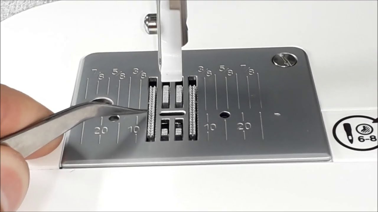 Como Mudar a Posição De Agulha Da Máquina Singer Modelo M3405