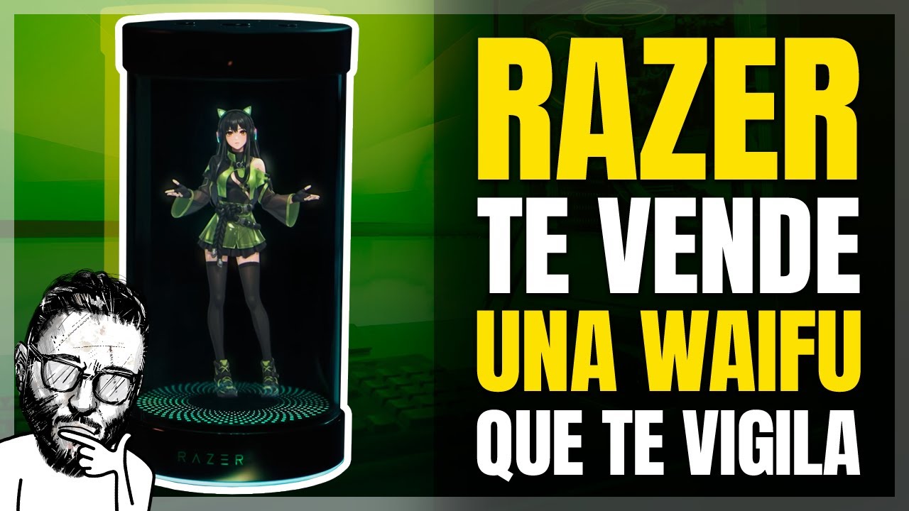 RAZER quiere monetizar tu SOLEDAD con una IA anime