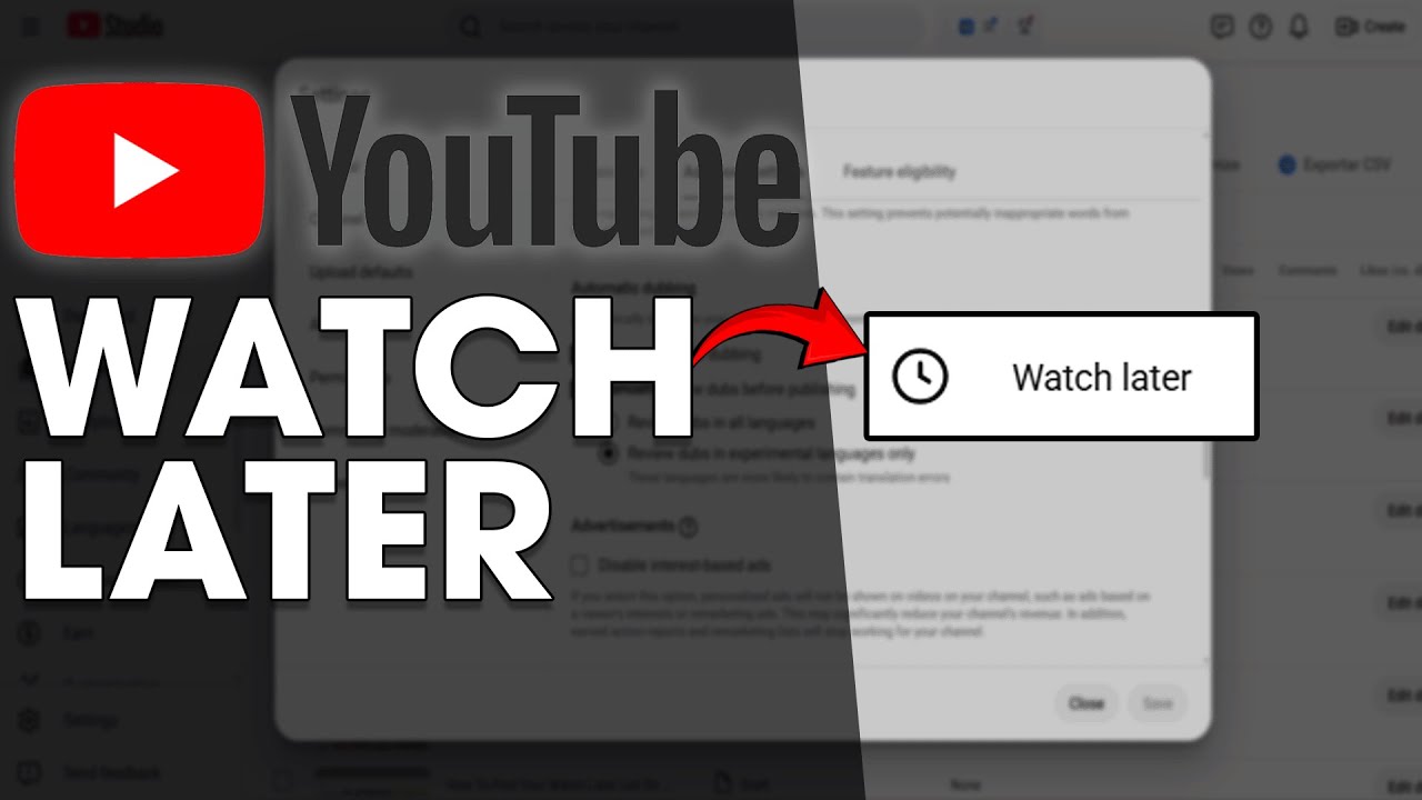 How To Find Your Watch Later List On YouTube - Easy Guide