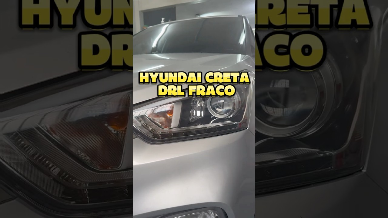 ⛔️HYUNDAI CRETA PROBLEMA CR&Ocirc;NICO DRL!