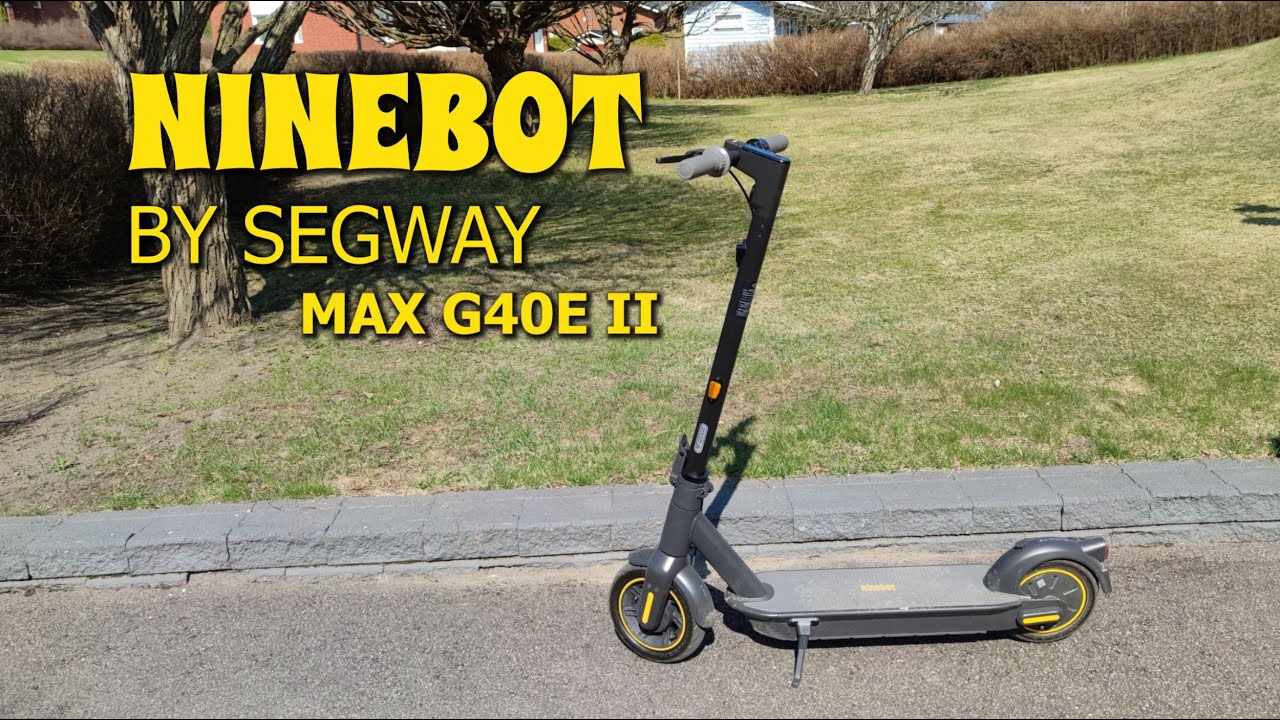 Ninebot by Segway Max G30E II - Testiss&auml;